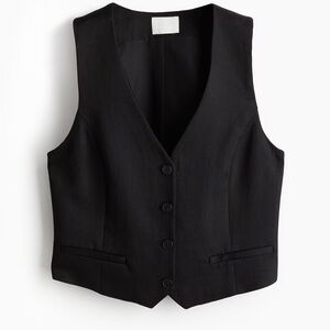 H&M Black Vest